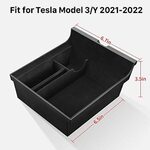 Органайзер в центральную консоль Tesla Model 3 2021 / Y M3Y-ZC21 TE-YA-0021