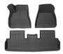 Комплект ковриков в салон для Tesla Model 3 vertical stripe pattern, nano pattern TSL21112710
