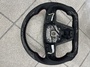 Руль круглый матовый карбон перфорация подогрев Tesla Model S/X Plaid WH-PLAID-PCH