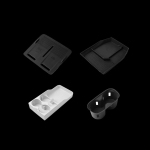 Комплект органайзеров оригинальный  4шт для Zeekr 8X ZCZ-0001198